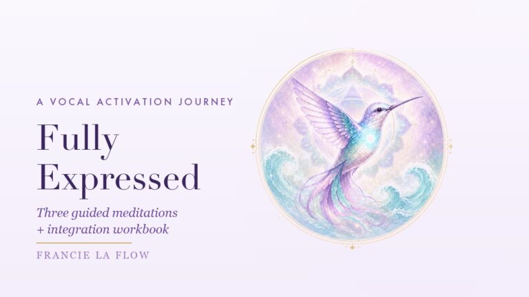 Fully Expressed, three guided meditations and an integration workbook