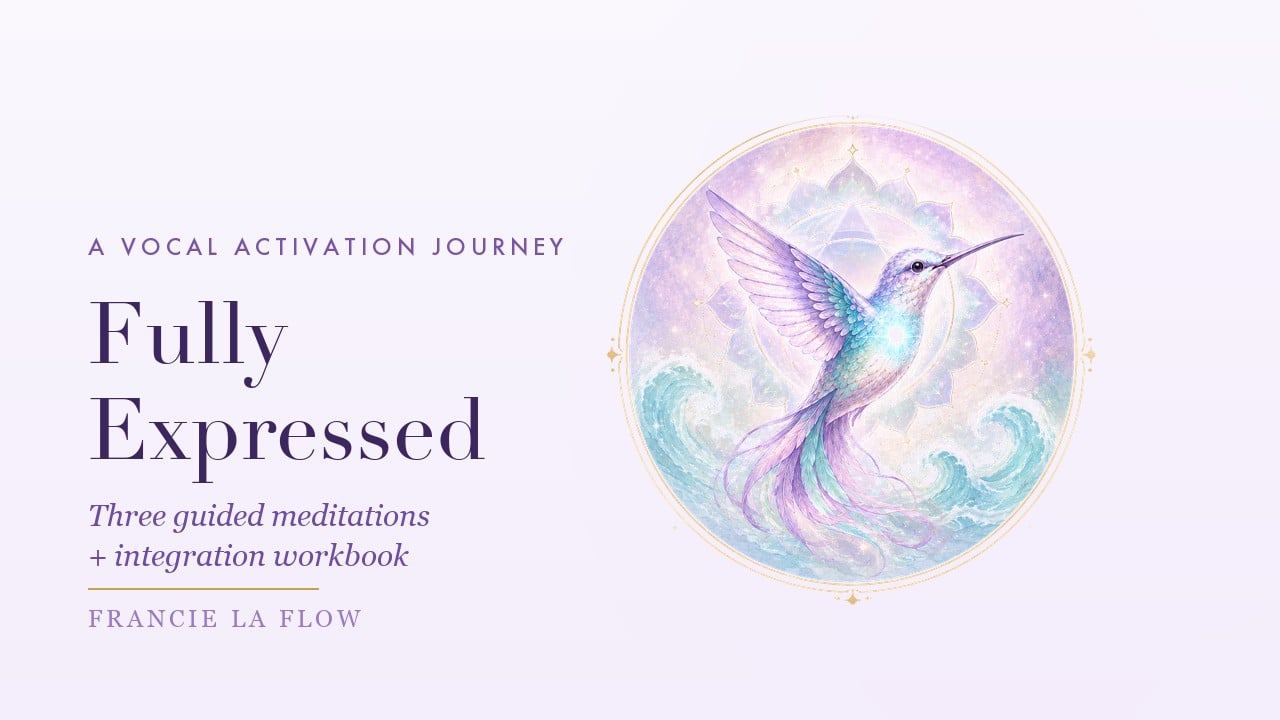 Fully Expressed, a vocal activation journey
