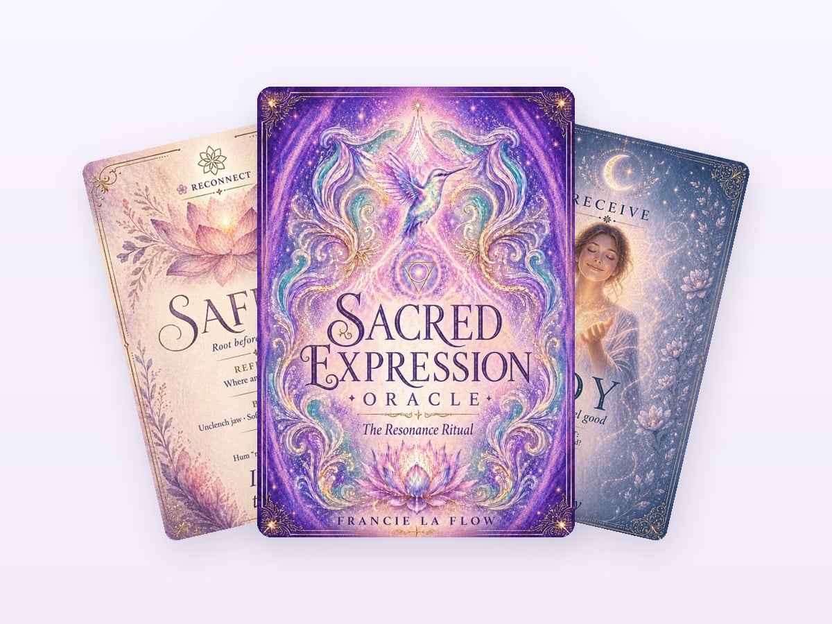 Sacred Expression Oracle deck