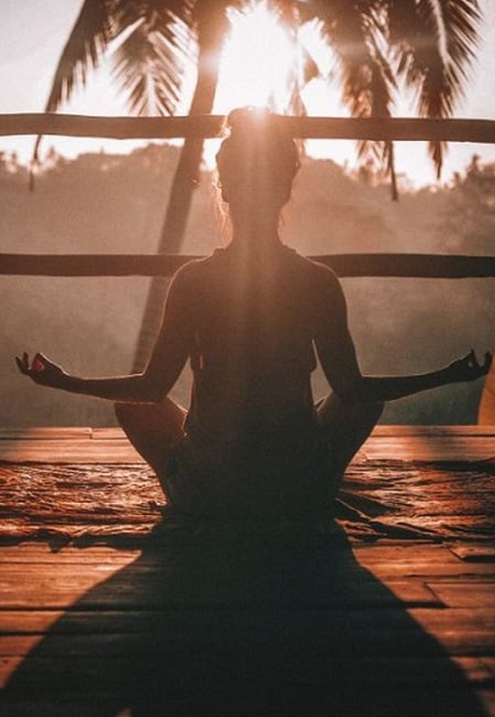 Yoga-sunset Yoga changed my life