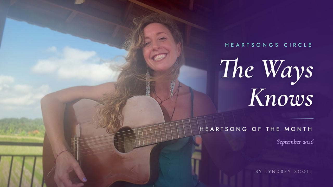 The Way Knows, HeartSong of the Month, September 2026