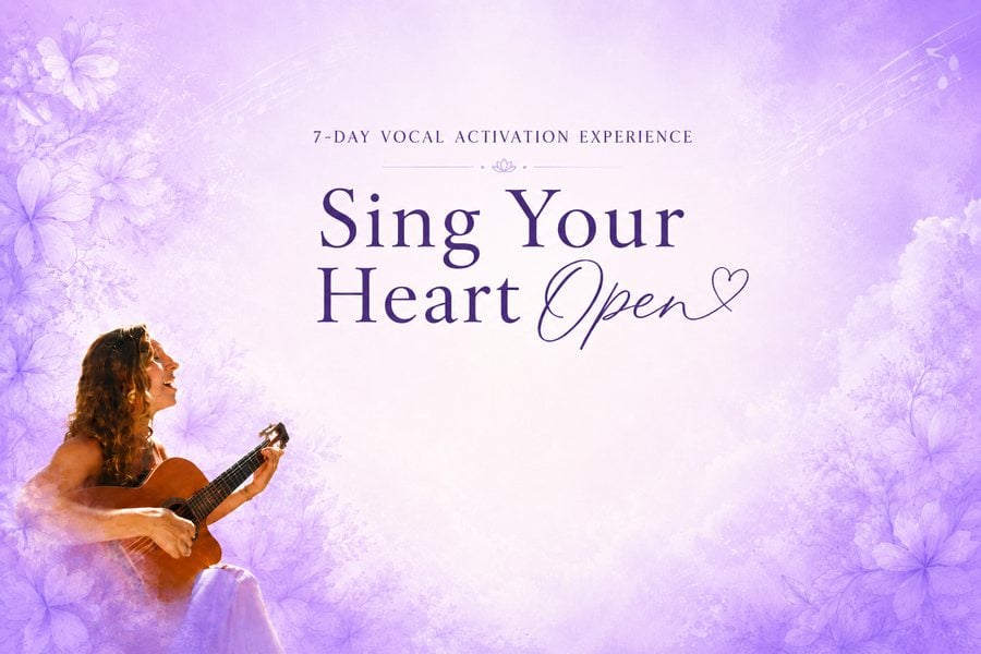 Sing Your Heart Open 7-Day Challenge