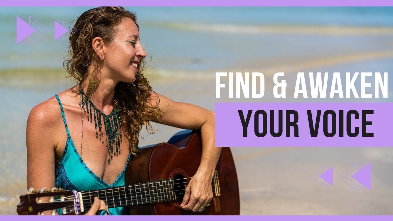 Francie teaching: Finding and awakening your voice